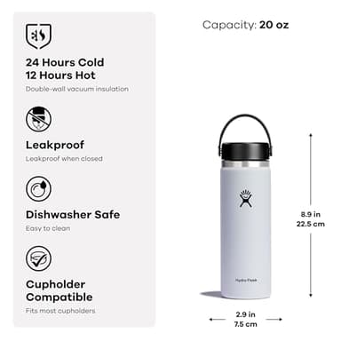 Wide Mouth 20 oz by Hydro Flask - Image 3