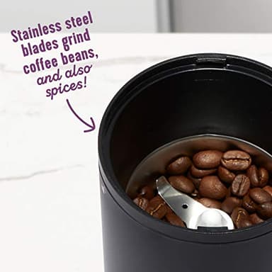 Mr. Coffee Simple Grind 14 Cup Coffee Grinder Black - Image 3