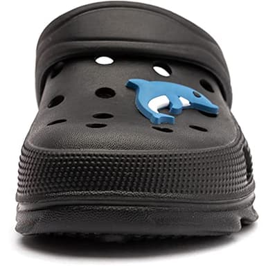WOUEOI Kid's Girls Boys Clogs Garden Shoes Cartoon Slides Sandals Beach Slipper Children(D-Black,3 Infant) - Image 5