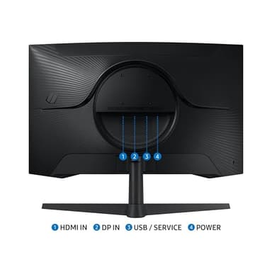 Samsung 27-Inch Odyssey G55C Series QHD 1000R Curved Gaming Monitor, 1ms(MPRT), HDR10, 165Hz, AMD Radeon FreeSync, Eye Care, LS27CG552ENXZA - Image 10
