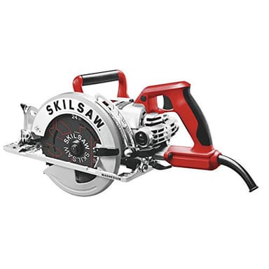 SKILSAW SPT77WML-01 15-Amp 7-1/4-Inch Lightweight Worm Drive Circular Saw , Silver - Image 7