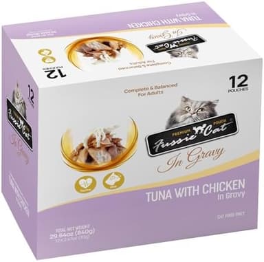 Fussie Cat Premium Tuna w/Chicken in Gravy - Image 2