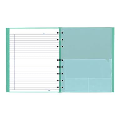 Blueline Classy NotePro Notebook, Ruled, Hard Cover, Aqua, 9.25" x 7.25", 150 Pages (A35C.85) - Image 7