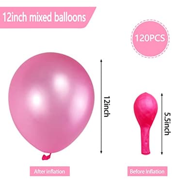 120Pcs Balloons Assorted Colors,12 Inch Latex Party Balloon for Birthday Party, Light Multi Color Ballons Rainbow Balloons for Wedding Baby Shower Supplies.(Assorted) - Image 3