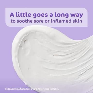 Sudocrem Diaper Rash Cream for Baby's Skin, Triple Action Diaper Rash Paste that Soothes, Treats and Protects, 15.29% Zinc Oxide Cream - 4.4oz (125g) - Image 6