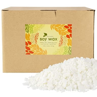 CLTNIKET 10 lb Soy Wax DIY Candle (Flakes & Soft),Natural Soy Wax Candle - Image 1