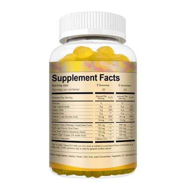 Totaria 9-in-1 Probiotic Fiber Gummies for Adults Teens 16G Fiber per Serving, Psyllium Fiber Supplement with 5 Billion CFU Bacillus Coagulans, Inulin, ACV for Digestion Gut Immunity - 60 Gummies - Image 8