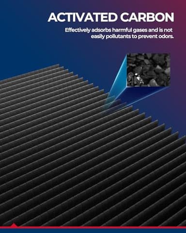 KAX Cabin Air Filte, CF10828 Replacement for GL450, R63 AMG, R500, R350, R320, ML63 AMG, ML550, ML500, ML450, ML350, ML320, w/Activated Carbon Passenger Compartment Air Filter - Image 5