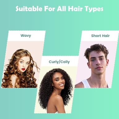 Curl Defining Brush, Curly Hair Brush Defining with Side Gear for Combing, Shaping, and Styling Curly Hair, Lightweight Candy Brush Suitable for All Wet or Dry Hair Types for Women and Men - Image 3