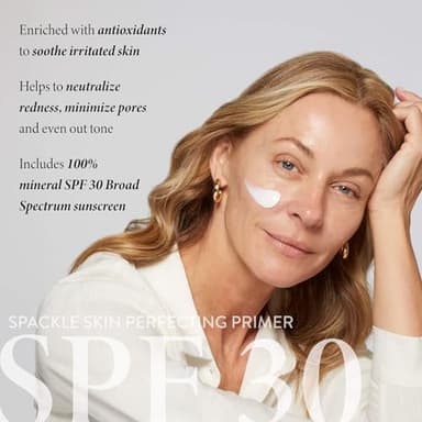 LAURA GELLER NEW YORK Spackle Skin Perfecting Primer Broad Spectrum Sunscreen SPF 30 - Primer for Face Before Makeup with Sun Protection for a Dewy Glow - Image 4