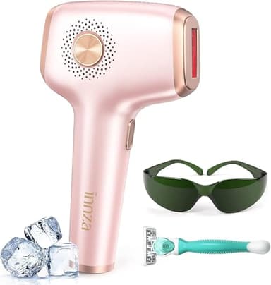 INNZA IPL Hair Removal with Ice Cooling Care Function for Women,Long-Lasting Results,999,999 Flashes Painless IPL Hair Remover, Hair Removal Device for Armpits Legs Arms Bikini Line - Image 1