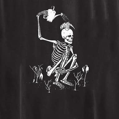 Wukreran Cute Graphic Tees for Teen Girls Womens Casual Y2K Tops Plus Size Tshirts Vintage Skull Graphic Tees Short Sleeve Blouse Trendy Loose Comfy Soft Shirts Vintage Graphic Tees - Image 5