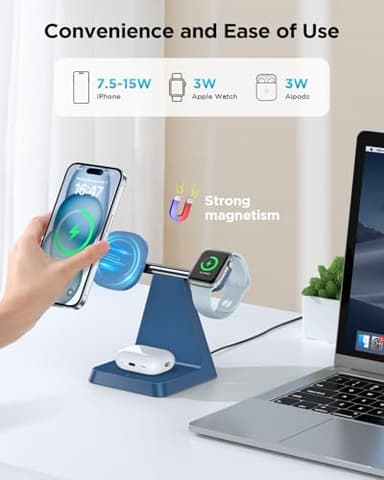 3 in 1 Magneitc Wireless Charger - Image 3