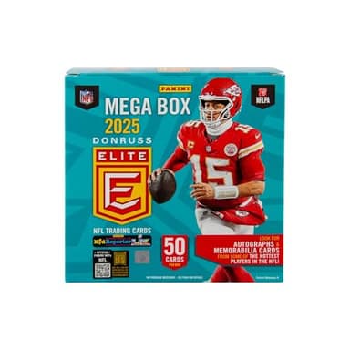 2025 Panini Donruss Elite Football Trading Cards Mega Box - Image 2