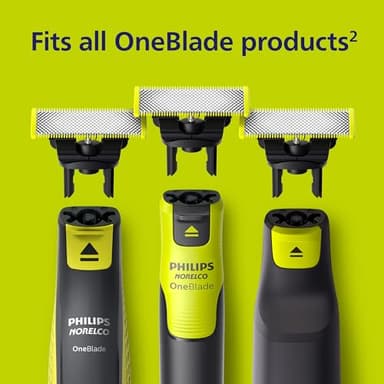 Philips Norelco OneBlade 360 Blades, Genuine Replacement Blades for OneBlade Electric Shaver and Trimmer, 4 Pack, QP440/80 - Image 7