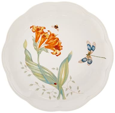 Lenox 6342794 Lenox Butterfly Meadow 18-Piece Dinnerware Set White - Image 13