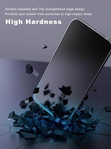 GIGIKISS 2 Pack Matte Screen Protector for iPhone 12/12 pro -6.1 inch, Anti-Fingerprint & Anti-Glare Screen Protector Tempered Glass Easy Installation - Image 6