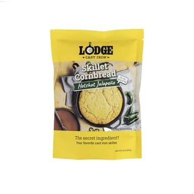 Lodge Cast Iron Skillet Cornbread – Pair with Cast Iron Skillet, Wedge Pan, Cornstick Pan or Muffin Pan, Quality Ingredients, (4 Pack) – Variety Pack - Image 5