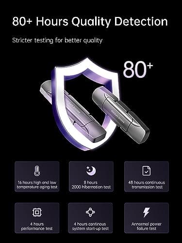 MOVE SPEED 1TB Flash Drive, External SSD with 1000MB/s Read Write Speed, USB 3.2 Gen2+Type C Dual Port Portable SSD, Thumb Drive for iPhone 15, 16, 17 Series/MacBook/Android Phone/Audio etc(1 Pack) - Image 5