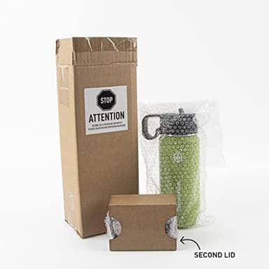 ThermoFlask 40 oz Double Wall Vacuum Insulated Stainless Steel Water Bottle - Reusable with Leakproof Chug & Straw Lids - Keeps Drinks Cold 24 hr/Hot 12 hr - Easy Maintenance - Gym/On-the-Go, Plum - Image 7