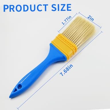 DTDNZKN 3 Pack Paint Brushes - Ideal for Priming, Painting, Varnishing, Wood, Walls, and More - Image 3
