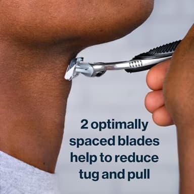 Gillette SkinGuard Razors, 1 Gillette Razor, 4 Razor Blade Refills, Designed for Men with Skin Irritation, Razor Bumps, and Sensitive Skin - Image 3