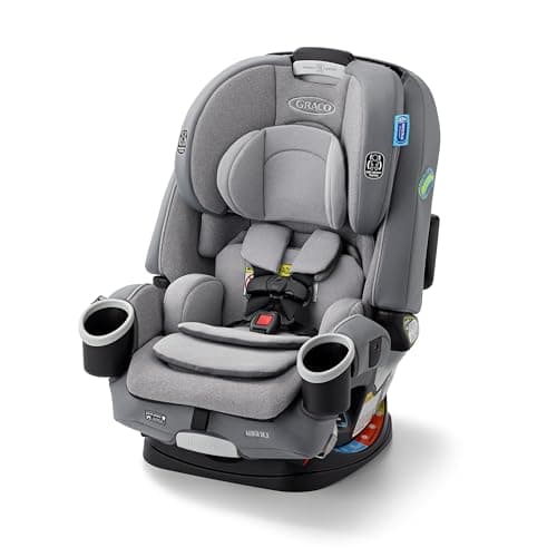 Graco 4Ever DLX 4-in-1 Car Seat, Charlie | Infant to Toddler Car Seat, with 10 Years of Use | Rear-Facing, Forward-Facing and Booster Modes | Safe, Comfortable and Convenient - Image 1