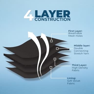 Best Pet Supplies Voyager Mesh Dog Breathable Harness Reflective Stitching, All Weather Adjustable for Walking Training, or Running - Heavy Duty & Durable, 220 Style (Black), S - Image 4