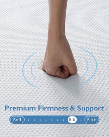 BedStory Extra Firm Mattress Topper Full - 4 Inch High Density Memory Foam Bed Toppers for Back Pain Relief and Motion Isolation - Removable Washable Cover, CertiPUR-US Certified - Image 2