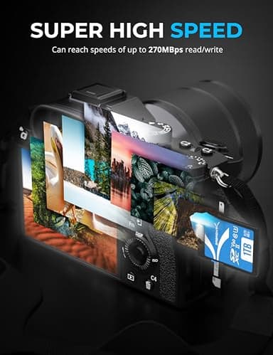 SABRENT Rocket V60 1TB SD UHS-II Memory Card R270MB/s W170MB/s (SD-TL60-1TB) - Image 6