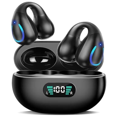 AI Translation Earbuds Real Time 144 Languages Translator Ear Buds Audifonos Traductores Inglés Español Wireless Clip On Earbuds Bluetooth Headphones for Travel Business Meeting Learning 321312 - Image 1
