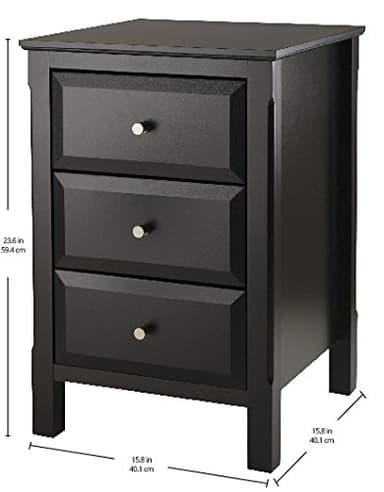 WINSOME Timmy Accent Table, NO SIZE, Black - Image 3