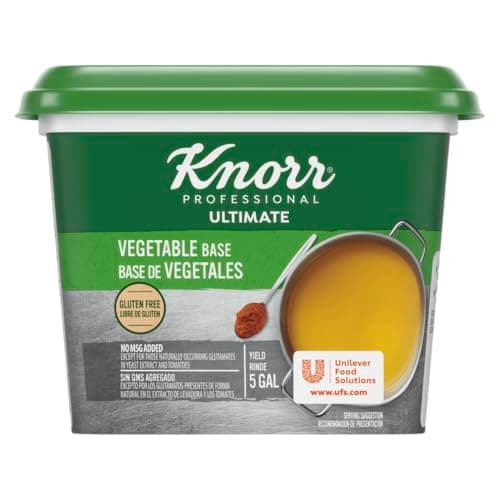 Knorr Professional Ultimate Vegetable Paste Base Gluten Free, Vegetarian, No Artificial Flavors or Preservatives, No MSG added, Colors from Natural Sources, 1 Pound (Pack of 6) - Image 1
