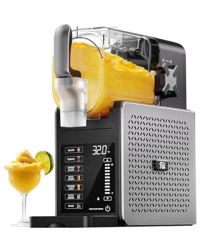 Fiii Slushie Machine 92 oz, Slushy Machine for Home, 6 Preset Programs, Quiet Operation, LED Display, Auto-Clean, No Ice Needed, Perfect for Milkshakes, Margarita Smoothie, Frappes and More - Image 1