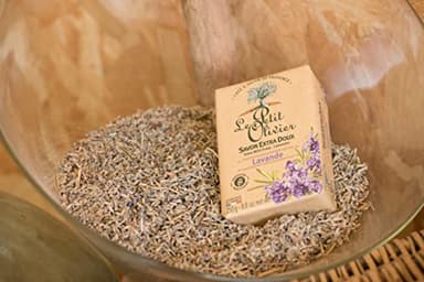 Le Petit Olivier Extra Mild Soap - Lavender - Gently Cleanses Skin - Delicately Perfumed - Vegetable Origin Based - 8.8 Oz - Image 3