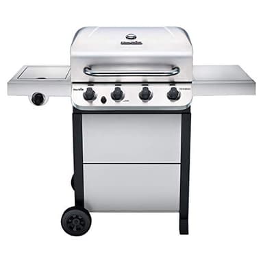 Char-Broil Performance Series Convective 4-Burner with Side Burner Cart Propane Gas Stainless Steel Grill - 463377319 - Image 1