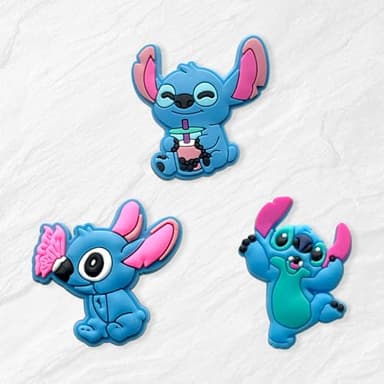 Cute Animal Shoe Charms for Croc, Cartoon Shoe Decoration for Shoes Bracelet Wristband Clog Sandals Birthday Party Favors (C) - Image 2