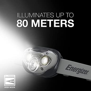 Energizer LED Headlamp PRO (2-Pack), IPX4 Water Resistant Headlamps, High-Performance Head Light for Outdoors, Camping, Running, Storm, Survival LED Light for Emergencies (Batteries Included) - Image 5