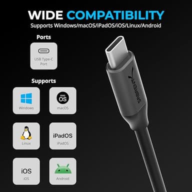 SABRENT USB to 3.5mm Jack Audio Adapter, USB to Headphone Jack Adapter Sound Card, Upgrade to 24-Bit 96Khz for a deep Sound Quality (AU-UCMA) - Image 4