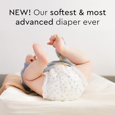 LILLYDOO Baby Diapers - Size 2 (9-18 lbs), Half-Monthly Supply (102 Count), Leak Protection, Skin-Friendly, Ultrasoft, Perfume- & Chlorine-Free, Hypoallergenic, Dermatologist Tested, Oeko-TEX® - Image 3