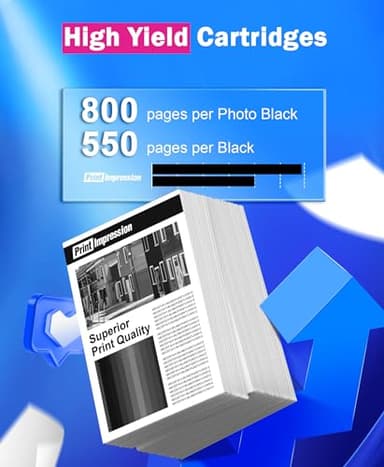 302XL Ink cartridges Combo Pack Remanufactured Replacement for Epson 302XL Ink Cartridges Multipack Work for Epson Expression Premium XP-6000 XP-6100 XP 6000 Printer (Photo Black/B/M/Y/C, 5-Pack) - Image 5