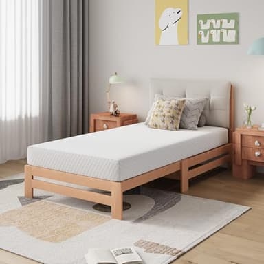 Novilla Full Mattress, 6 Inch Full Memory Foam Mattress for Pressure Relief & Comfort Sleep, Removable Washable Cover,CertiPUR-US Certified，Medium Firm - Image 2