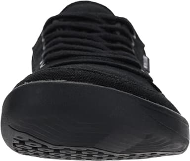 WHITIN Wide Toe Box Barefoot Sneakers for Men Canvas Minimalist Minimus Zero Drop Sole Shoes Size 11 Width 11W Walking Outdoor Training All Black 45 - Image 3