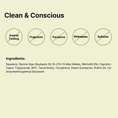 COSRX Retinol 0.5 Oil, Anti-aging Serum with 0.5% Retinoid Treatment for Face, Reduce Wrinkles, Fine Lines, & Signs of Aging, Gentle Skincare for Day & Night, Not Tested on Animals, Korean Skincare - Image 9