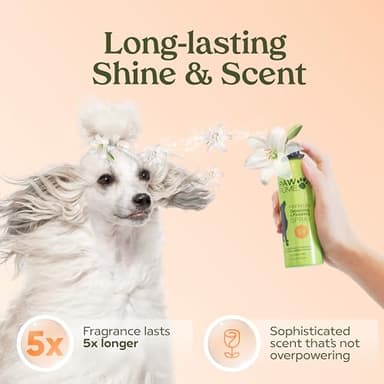 PAWFUME Dog Perfume Spray Long Lasting Scent for Grooming, Show Dog, 1-Pack – Keep Your Pup Fresh All Day – Hypoallergenic, Alcohol-Free, Detangling & Moisturizing – Salon-Quality Dog Cologne Spray - Image 5