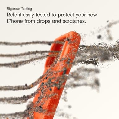 Beats iPhone 17 Pro Max Rugged Case with MagSafe & Camera Control, Scratch & Drop Tested, Matte Texture with Microfiber Lining - Sierra Orange - Image 4