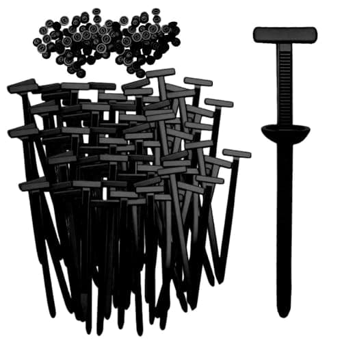 Nylon Universal Cable Tie Buckle, Heavy Duty Self-Locking Nylon Zip Ties Holder, New Multifunctional Cable Tie Buckle for Car Daily Repair (50pcs) - Image 1