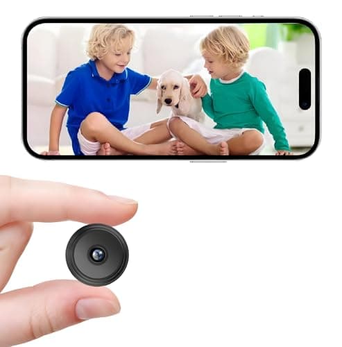 ELEFOCUS Spy Camera Hidden Cameras,Micro Camera Spy Wireless,Small Cameras,WiFi Mini Nanny Cam,Quick Setup in 5 Mins,APP Control with Motion Detection and Night Vision - Image 1