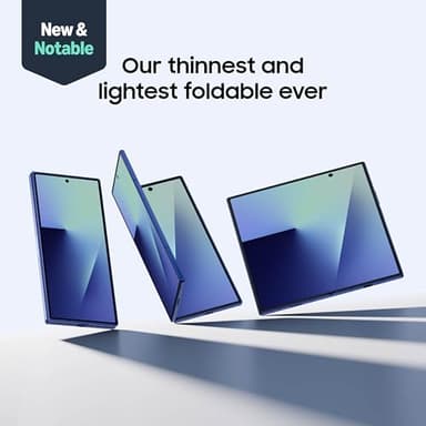 Samsung Galaxy Z Fold7 Cell Phone, 256GB AI Smartphone, Unlocked Android, AI Photo Edits, Large Screen, Long Battery Life, 2025, US 1 Yr Manufacturer Warranty, Blue Shadow - Image 2