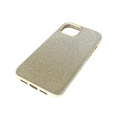 Swarovski High Smartphone Case for iPhone 15, Gold-Tone Ombre Crystals, Part of The High Collection - Image 2